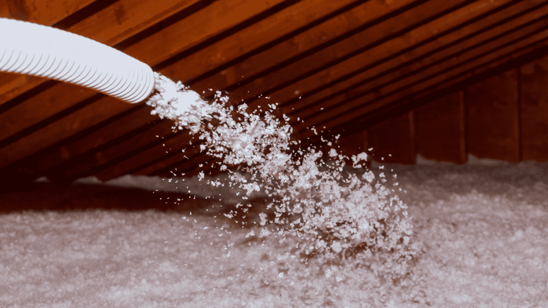 types of attic insulation-blown-in