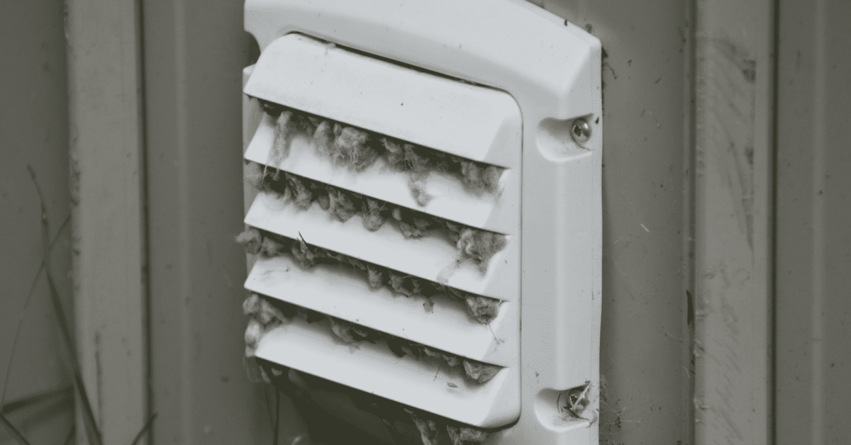clogged dryer vent