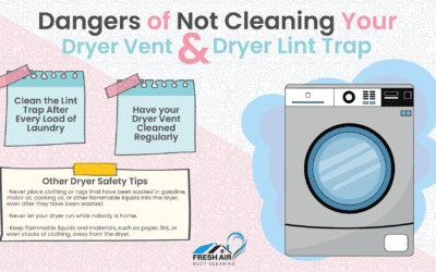 The Dangers of Not Cleaning Your Dryer Vent and Dryer Lint Trap