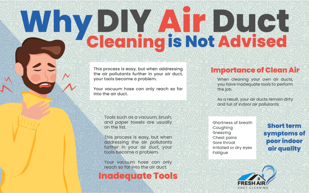 Why DIY Air Duct Cleaning is Not Advised