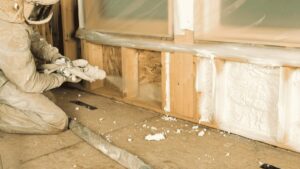 spray foam insulation process