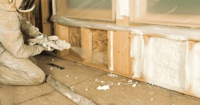 spray foam insulation process