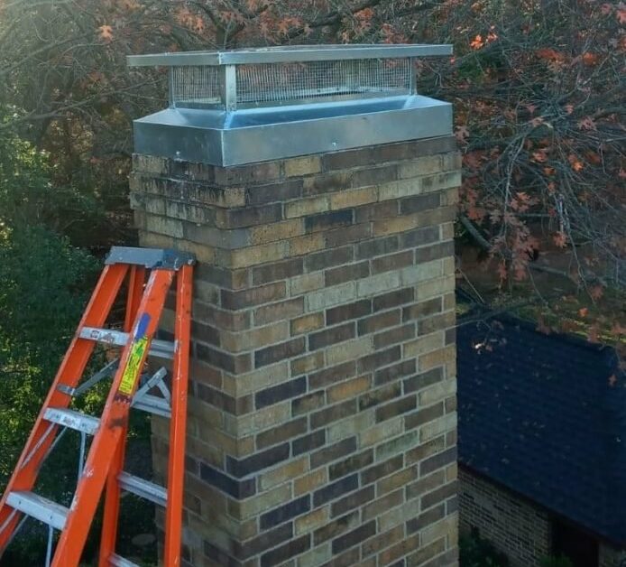 after our chimney cap repairs