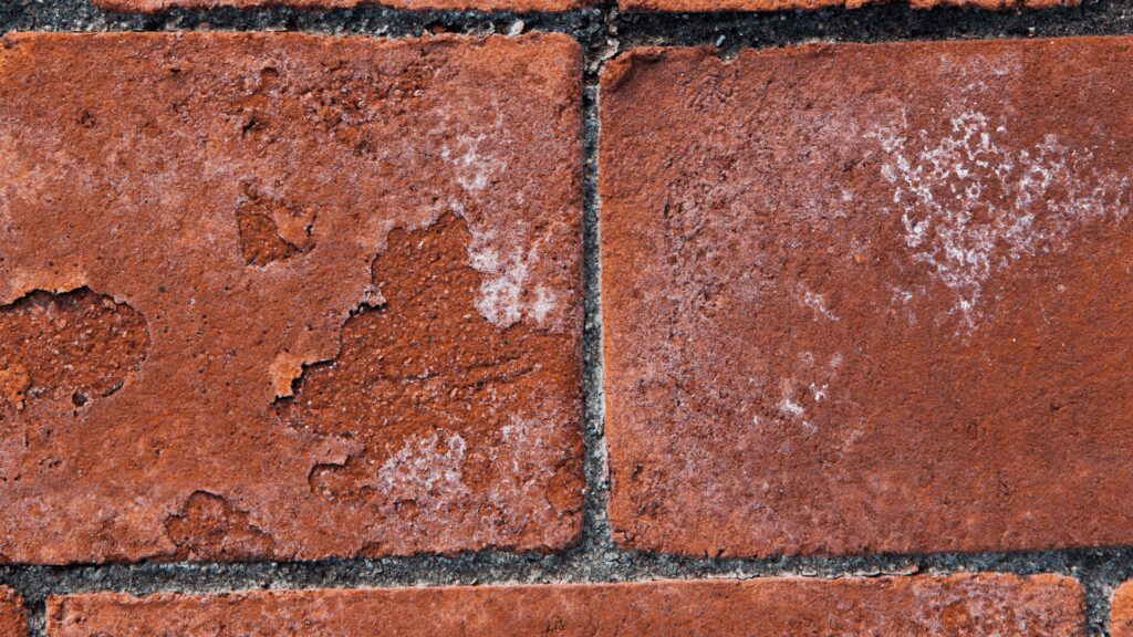 spalling bricks