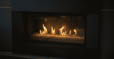 gas fireplace chimney