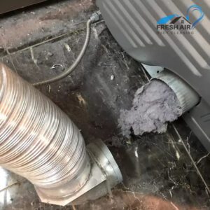 Dryer vent cleaning by Fresh Air Duct Cleaning
