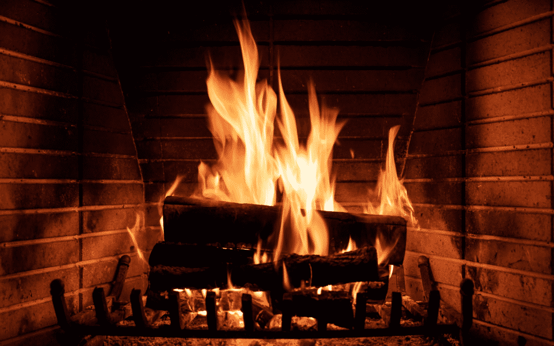 Wood-burning Fireplace needing Chimney Maintenance