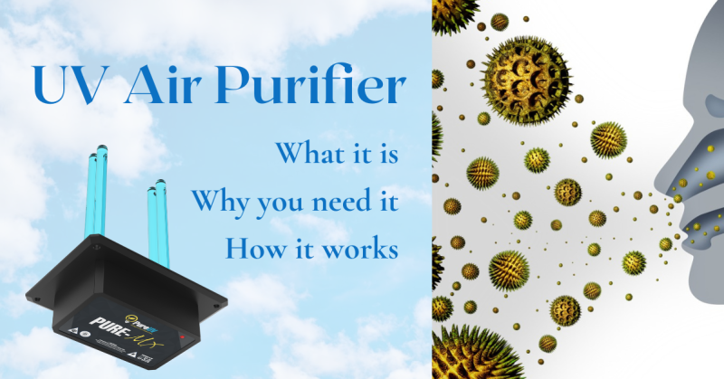 UV Air Purifier for Air Duct System